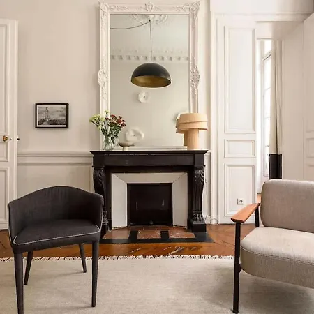 Habitat Parisien - Quatre Septembre Choiseul Opera Apartmán *